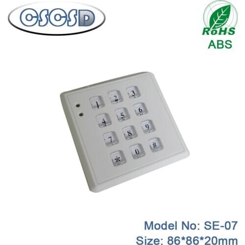 1pcs/lot 86*86*20mm CSCSD design access control box plastic access control enclosure plastic rfid plastic electric project box