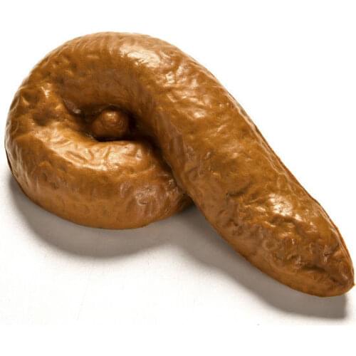 1 Pcs Practical Gag-Funny Joke Tricky Toys Realistic Shits poop Fake Turd Classic Shit Funny Toys Mischief Turd Gag Gift