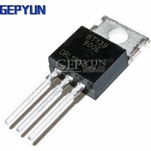 10PCS BT139-800E BT139-800 TO220 TO-220 BT139 Gepyun