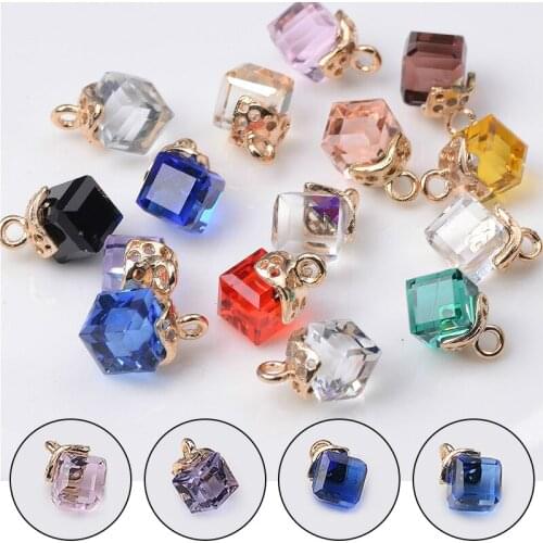 10PCS Jewelry accessories pendants Necklace pendant Bracelet pendant DIY beads Handmade Colorful Multifunction DIY Accessories