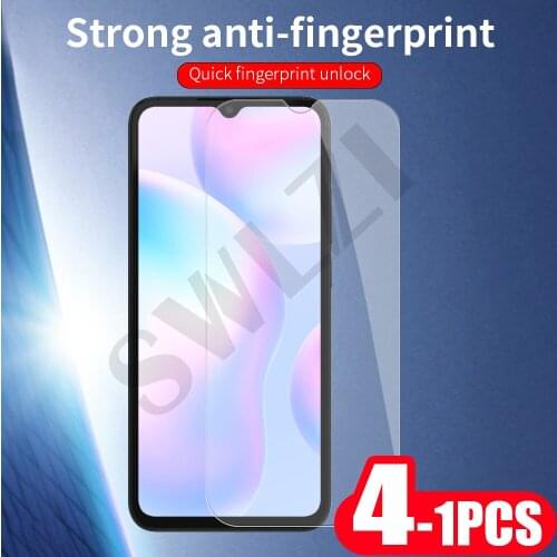 4-1Pcs 9H tempered glass for Redmi note 10 10s pro MAX protective film smartphone phone screen protector