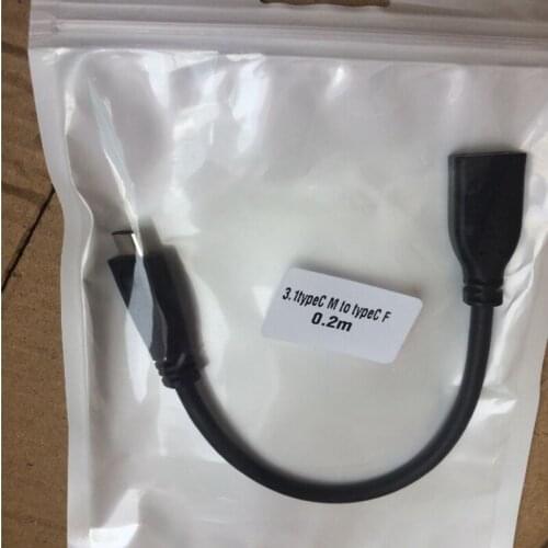 50pcs/pcs USB-C USB 3.1 Type C Male to Female Extension Cable for Mac book Tablet for Cell Phone