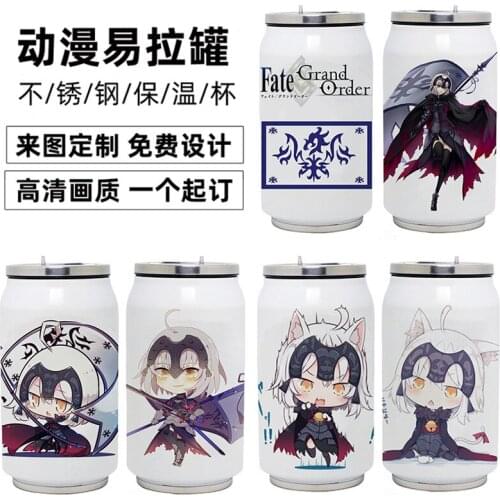 Anime Fate on Grand Stainless Steel Thermos Cup Fatego DIY Cosplay Vacuum Cup Toy Gifts 350ml