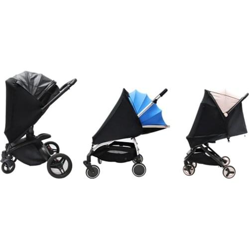 Infant Stroller Sunshade UV Protection for Stroller Hook Design Easy Fixed Breathable Necessary Accessories