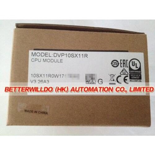 DVP10SX11R NEW IN BOX Analog Slim PLC 24VDC 4(2AI) 2(2AO) Relay output 1 Year Warranty
