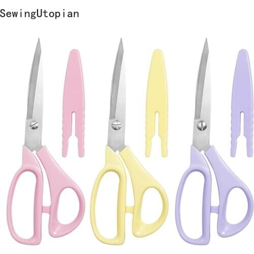 Wear Cover Professional Stainless Steel Tailors Scissors Sewing Scissors Fabric Shears for Embroidery Cross Stitch Crafts Tools