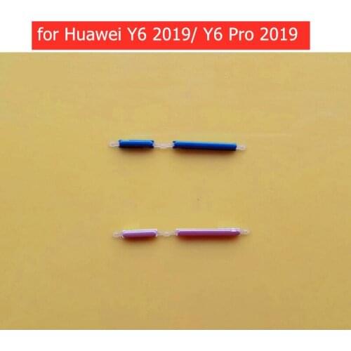 For Huawei Y6 2019/ Y6 Pro Prime 2019 Power Volume Button Side Key Button On Off Switch Key Replace Repair Spare Parts