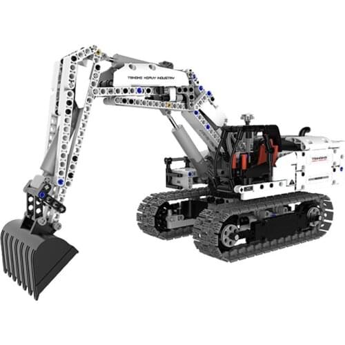 Xiaomi ONEBOT Building Blocks Miniature Engineering Crane Robot Educational DIY Toys Car Truck 360 Rotating Control Steering