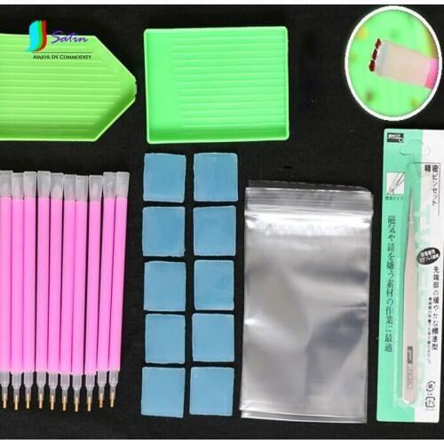 Diamond Painting Tool Accessories Set,DIY Home Wall Decoration Diamond Painting Tool Kit S0603H