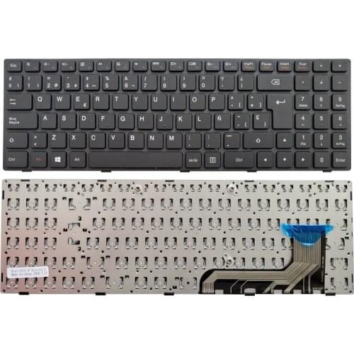 NEW Spanish Laptop Keyboard For Lenovo TIANYI/Ideapad 100-15 IBD 100-15IBD 100-15ibd B50-50 SP Laptop Keyboard black