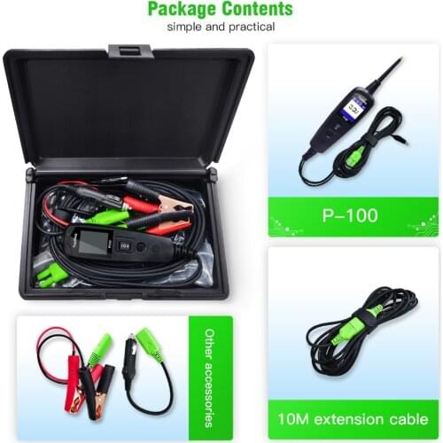 Original P100 New Generation Power Probe Function Electrical System Diagnostics Tool Power scan PT 100 Circuit Tester tool