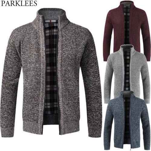 PARKLEES Mens Knitted Hoodies
