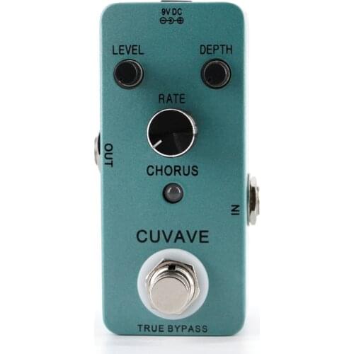 Cuvave Chorus Guitar Effect Pedal Chorus Sound Processor Guitar Accessories Chorus Electric Guitar Pedal