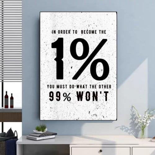 Inspirational Quotes Canvas Painting Modern Classroom Wall Decoration Posters and Prints Wall Pictures Living Room Home Decor