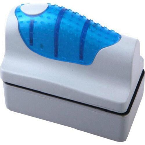 High Quality Reptiles & Amphibians Clean Tools Magnetic Aquarium Fish Tank Glass Algae Scraper Cleaner Floating Brush 4 size