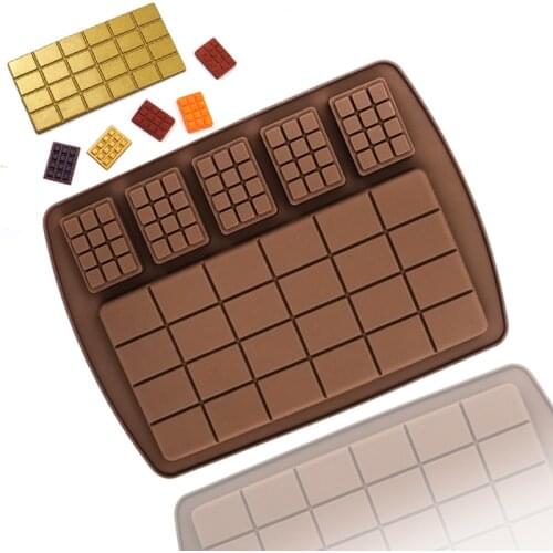 1PCS Silicone 12 Chocolate Mold Chocolate Baking Tools Non-Stick Silicone Cake Mold Jelly And Candy Mold 3d Mold Diy Best