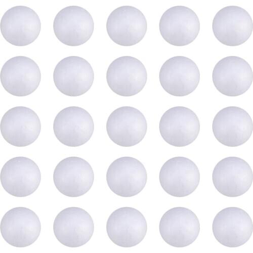 100/50 pcs Wedding Decoration Modeling Craft Solid Polystyrene Balls Round Spheres DIY Stuff DIY Raw Material Foam Process Ball