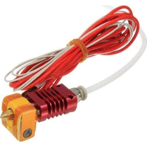 KuaiJieWei 3D printer MK10 Assembled Extruder Hot End Kit 1.75mm 0.4mm Nozzle For Creality 3D CR-10