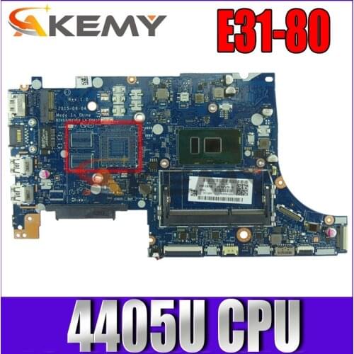 Akemy BIVS3 BIVE3 LA-D061P laptop motherboard For lenovo E31-80 SR2EX Pentium 4405U CPU onboard Main board works