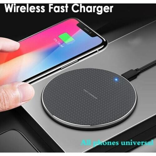 Qi Wireless Charger 5W/10W/7.5W Fast Phone Charger for iPhone XS XR Max Huawei Xiaomi Samsung Galaxy Note9 Wireless Charger Pad