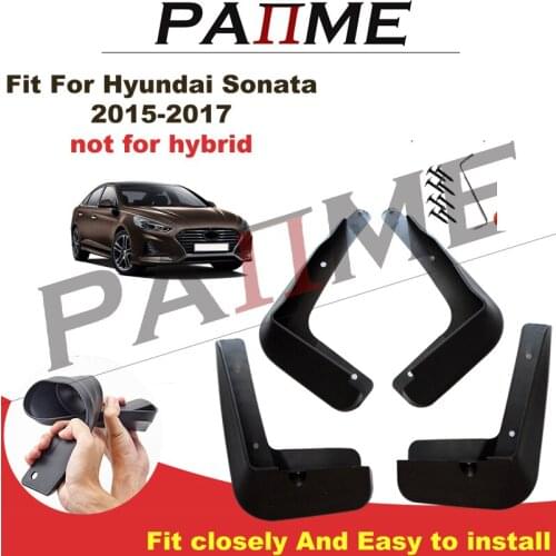 4 Pcs Set Molded Mud Flaps Mudflaps Splash Guards Front Rear Mud Flap Mudguards Fender YC101193