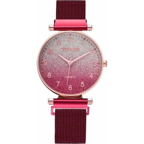 Luxury Fashion Magnetic Starry Sky Watch Women Quartz Wristwatch Female Clock Womens Watch reloj mujer relogio feminino