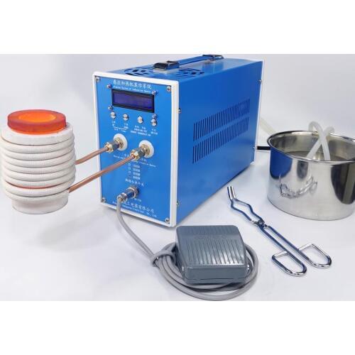 6000W ZVS Induction Heater Induction Heating Machine Metal Smelting Furnace High Frequency Welding Metal Quenching Equipment
