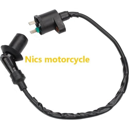 Ignition Coil,Ignition Coil for GY6 50CC 125CC 150CC Engine Motorcycle Dirt Bike Scooter Moped(Black)