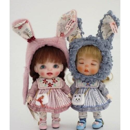 OB11 Clay doll Handmade customization dolls selling with clothes and wig