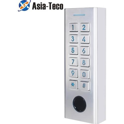 Metal fingerprint integrated card reader IP66 waterproof rfid door access control system Electronic Door Lock Reader