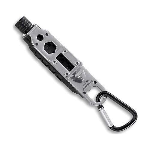 Outdoor Multifunctional Portable Screwdriver Wilderness Survival Mini Multifunctional Keychain EDC Outdoor Camping Portable Stai