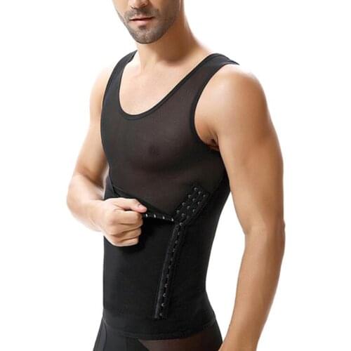 Men Shaper Vest Slimming Tummy Belly Sheath Waist Girdle Female Shapewear Underwear Tops Body Shaper Briefs Corset free shipping