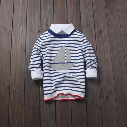 New Arrival Baby Boys Striped Cardigan Boys Spring O-neck Sweater Boys Soft Coats & Jackets Child Casual Outerwear