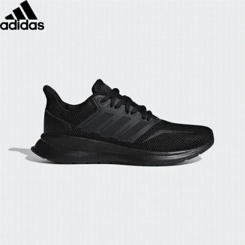 Original Adidas Runfalcon K Black Women 'S Running Shoe F36549