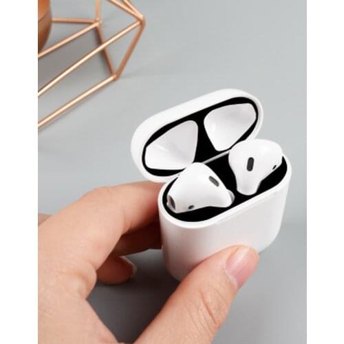 1PC Dust Guard Sticker for AirPods Case Cover Ultra Thin Dust-proof Protective Sticker Skin Protector for AirPods 1 2