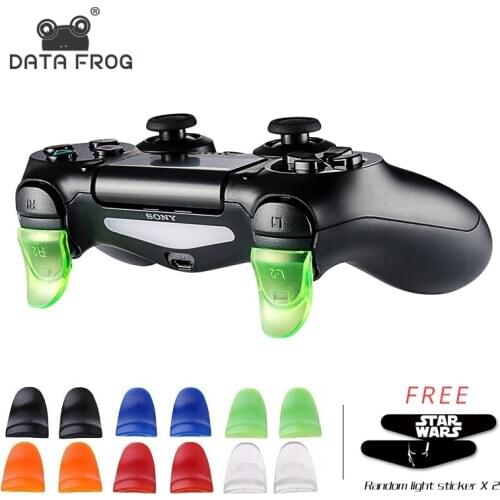 DATA FROG 1 Pairs L2 R2 Buttons Trigger Extenders Gamepad Pad for PlayStation 4 PS4/PS4 Slim/Pro Game Controller Accessories