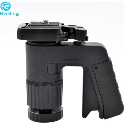 BGNing Universal Handle Stabilizer Tripod Monopod Handle Gimbal with Dual level Removable Quick Release Plate 1/4 3/8 Screw