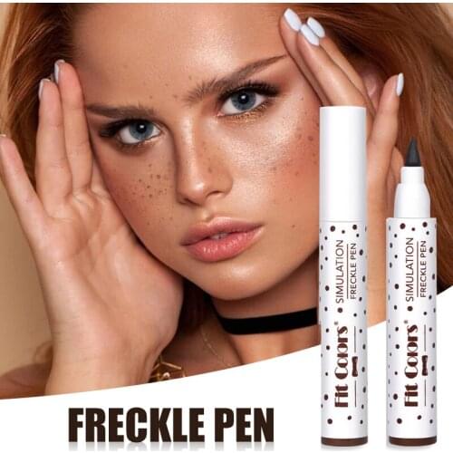 High Quality Natural Freckle Pen Freckles Makeup Pen Long Lasting Waterproof Lightweight Freckle Makeup Tool