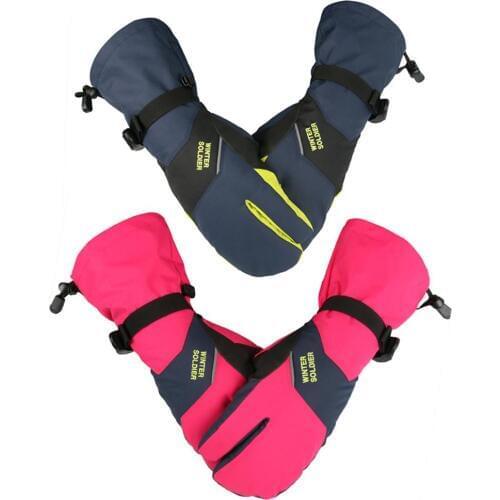 Winter Ski Gloves Waterproof Breathable Warm Thick Touch Screen Gloves For Men Women Cycling Outdoor Climbing Hiking