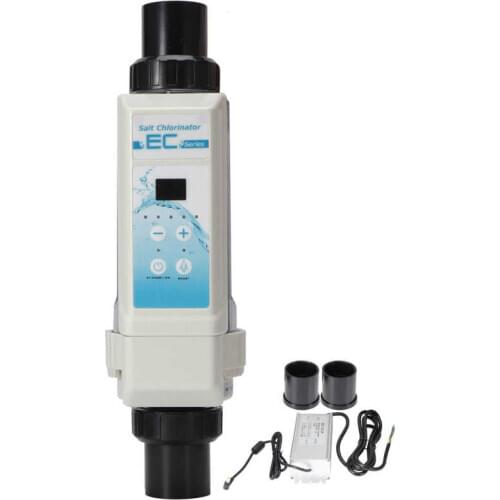 100-240V 8g/h Pool Saltwater Salt Chlorine Generator Electrolysis Salt Chlorinator Device for Spas Swimming Pool