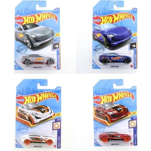 2020-192 GRAND CROSS Original Hot Wheels Mini Alloy Coupe 1/64 Metal Diecast Model Car Kids Toys Gift