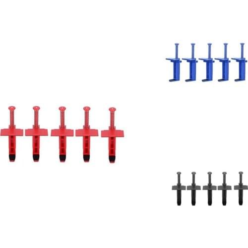 5PCS Liner Wall Builder Building Wire Frame Brick Liner Runner Wire Drawer Bricklaying Tool Fixer