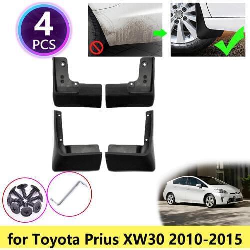 For Toyota Prius 30 XW30 2010 2011 2012 2013 2014 2015 Mudguards Mudflap Fender Mud Flaps Splash Guards Car Accessories Front