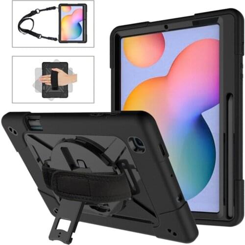Tablet Case For Samsung galaxyTab S6 Lite10.4 2020 SH-P610 P615 Case Shock Proof Full Body Cover Stand Tablet Cover For Kid