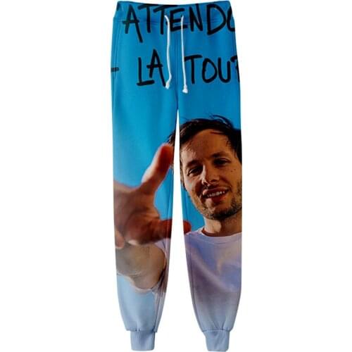 Singer Vianney Luxury Joggers Sweatpant 3D Trousers Jogging Pants Men Casual Hip Hop Streetwear Women Sports Trousers Hip Hop