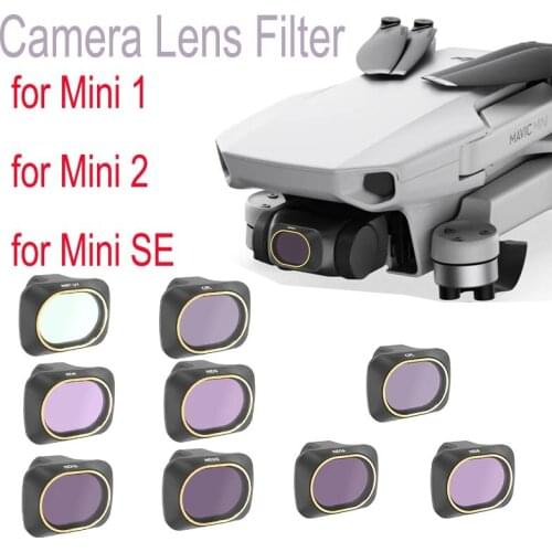 Camera Lens Filter for DJI Mavic Mini 2/SE MCUV ND4 ND8 ND16 ND32 CPL ND/PL Filters Kit for DJI Mavic Mini Drone Accessories