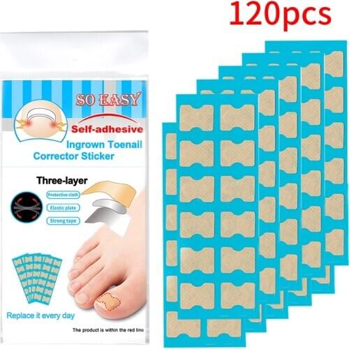 Pedicure tools Ingrown nail Corrector Stickers Foot Care Stickers Non Glue Toenail Patch Adhesive Toenail Correction Pedicure