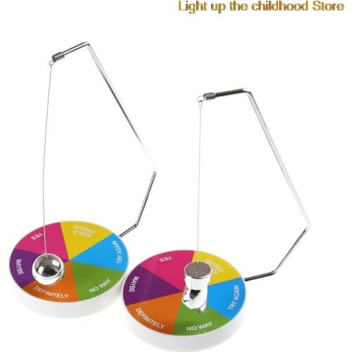 Magnetic Swinging Pendulum Game Fate Fun Desk Accessories Toys Decision Maker Pendulum Dynamic Desk Toy Gift Decoration