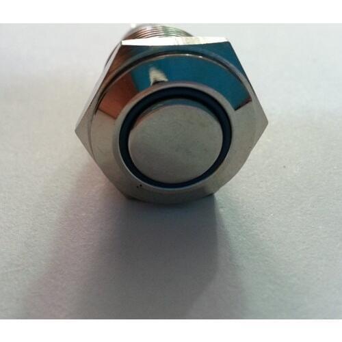 12V BLUE Led Angel Eye Push Button Metal Momentary Switch 19mm Switch for Car Boats