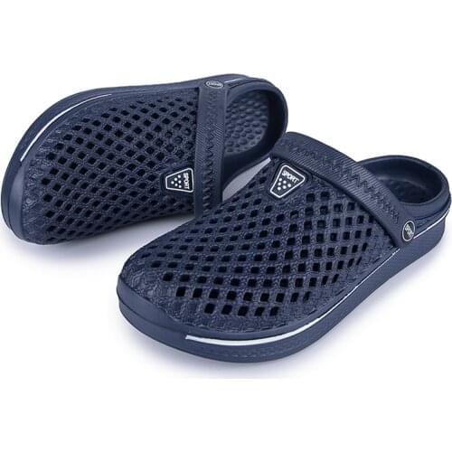 PUPUDA Loafer Men Summer Beach Shoes Outdoor Comfortable Slipper Men Home Lightweight Indoor Slippers Men House Slippers Women